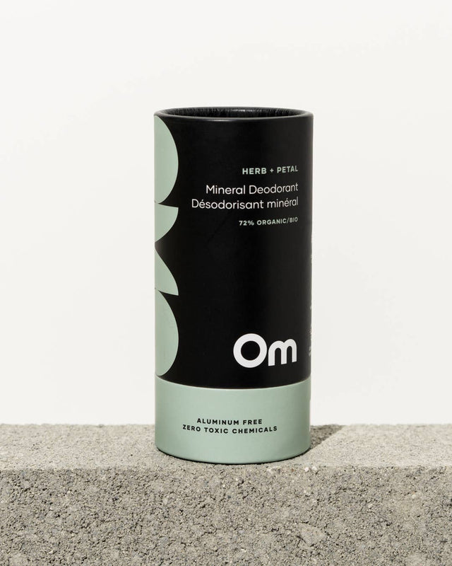 Om Organics | Herb + Petal Mineral Deodorant