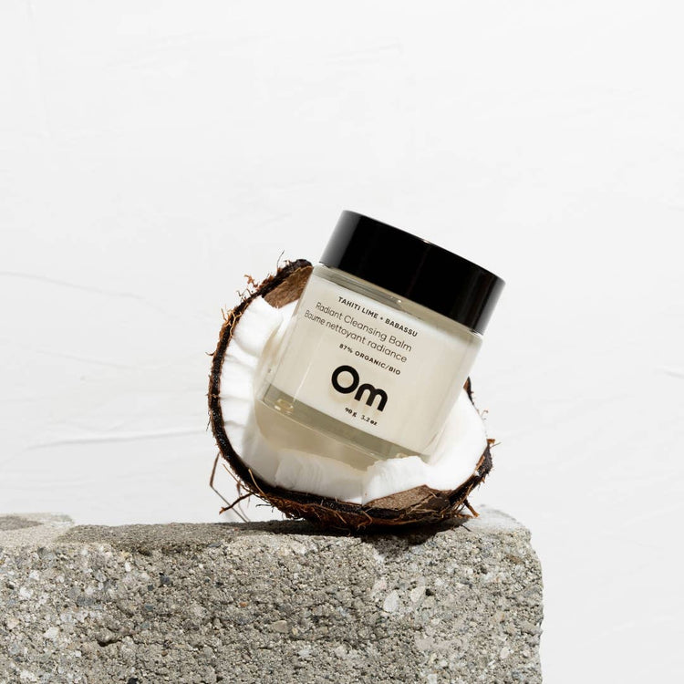 Om Organics | Tahiti Lime + Babassu Radiant Cleansing Balm