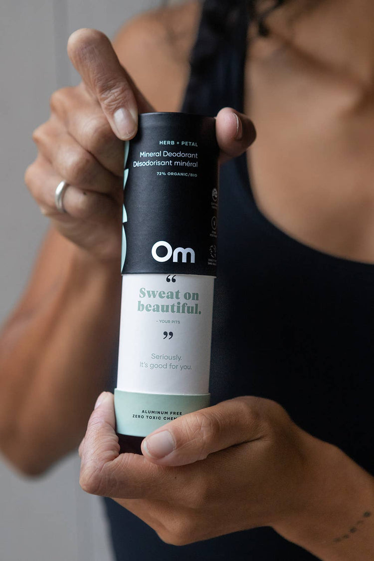 Om Organics | Herb + Petal Mineral Deodorant